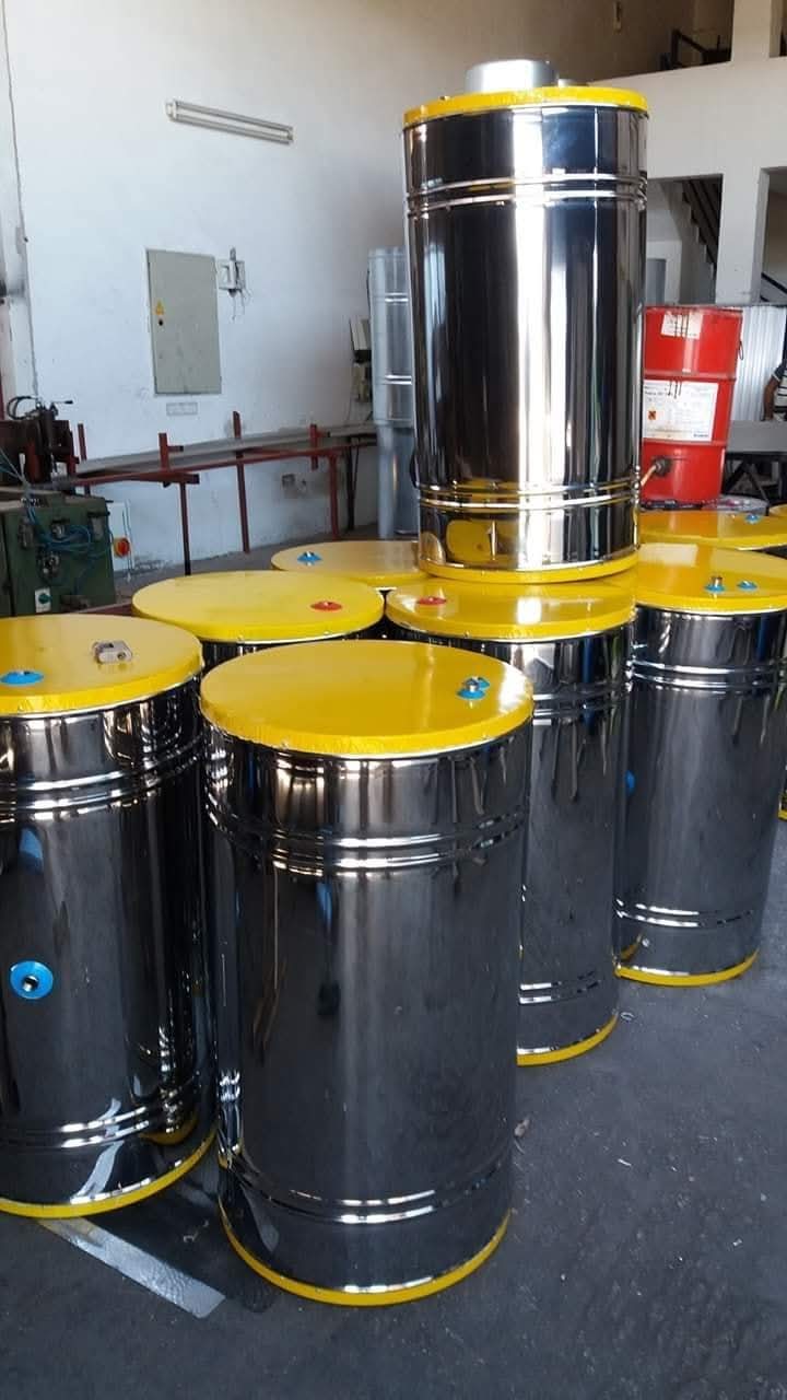 Krom Güneş Deposu 300LT